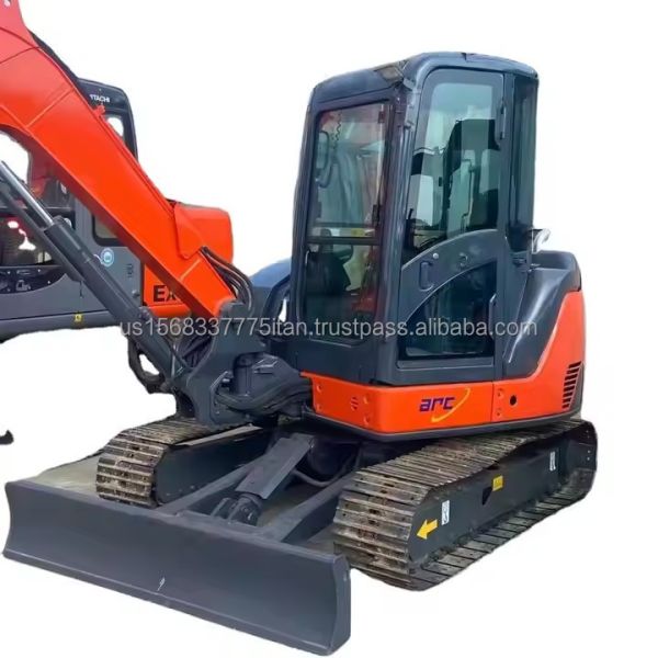 Hitachi ZX50u 5 TON Mini Excavator 5ton Excavator with Original Hydraulic