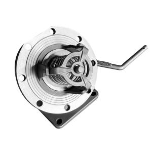 China Sliver Stainless Steel Angle Valve for Control and Regulation of Medium Hydrochloric Acid on sale