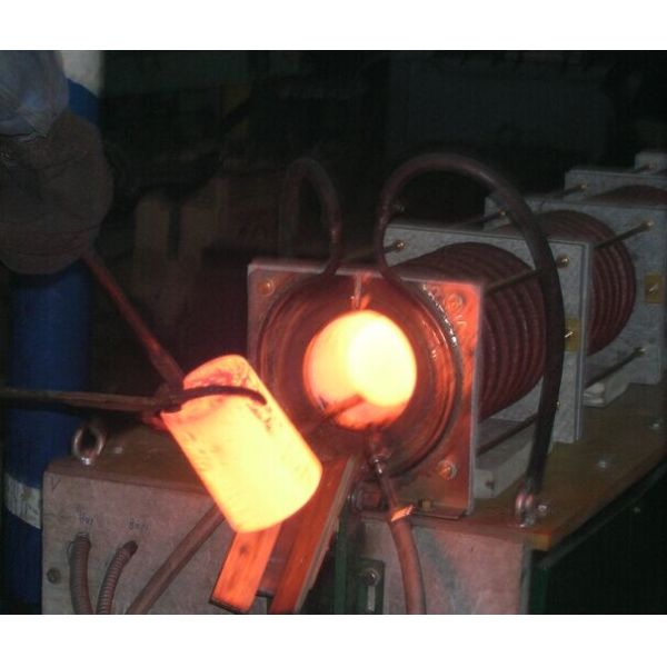 400KW Induction Forging Furnace, steel casting machine, Rod hot forging equipment