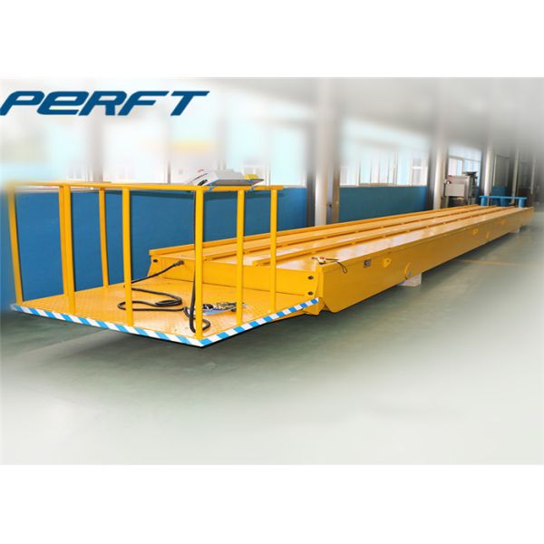 30 ton die and mold rail guided transfer cart with electric material handling