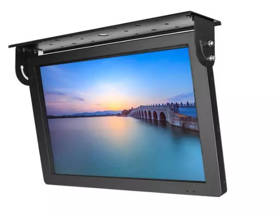 18.5 Inch 23.6 inch Metal Shell Elegant Wall Mount Bus Media Player USB Advertising Update