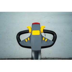 ISO Approved Walkie Electric Reach Truck , Fully Electric Pallet Stacker 2 Ton