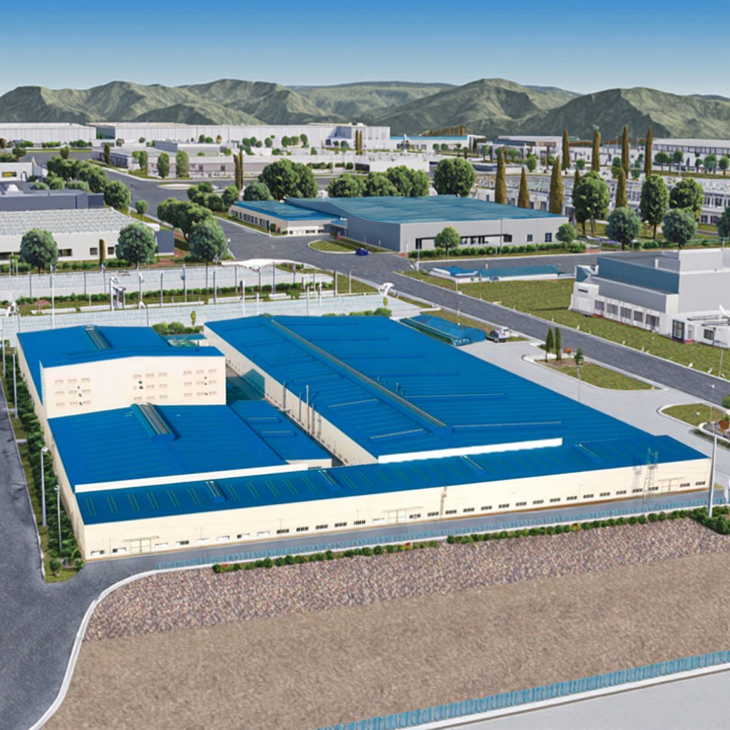 Modern Steel Structure Buildings Covering Multiple Fields