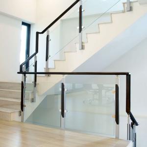 China High Permeability Tempered Glass Railing For Staircase Balcony Glass Balustrade on sale