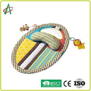 Cheap 87x56cm Washable Baby Play Mat , CPSIZ Newborn Tummy Time Mat for sale