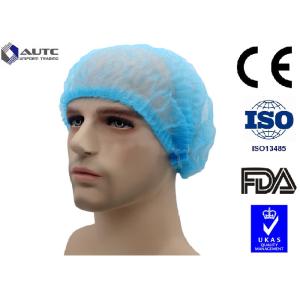 Anti Dust Operating Room Hats , Surgery Scrub Caps Non Allergic Consumables