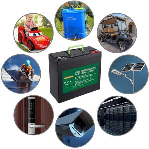 AGM Lithium Phosphate Battery Deep Cycle LiFePO4 Lead Acid Replacement