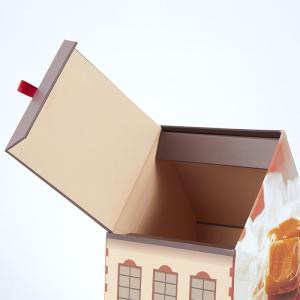 Premium Cardboard Chocolate Gift Packaging Multi Layer Clamshell Gift Box Custom
