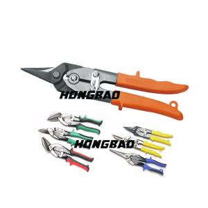 10" Right Cut Aviation Snips For Gardening Tin Small Hands Wood