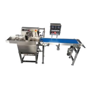 Automatic Chocolate Making Temper Machine Chocolate Cream Enrober for Biscuit