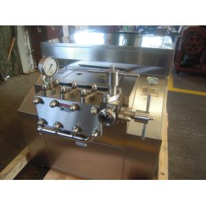 Milk Extract 250L Hydraulic Food Homogenizer 80Mpa