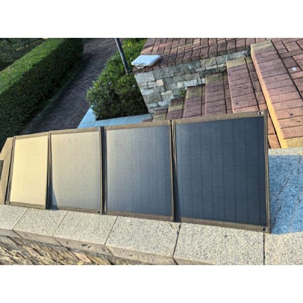 Customizable Logo Print Solar Folding Bag with PWM Controller Type and DC 2*USB