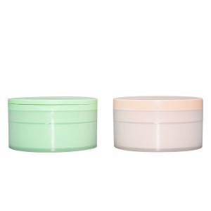 Detachable Cosmetic Cream Jars With Spoon 100g Recycled Sustainable PP Packaging