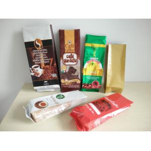 China 1kg 2kg 12oz 14oz 16oz Aluminum Foil Matte Black Side Gusset Coffee Plastic Pouch Bag on sale