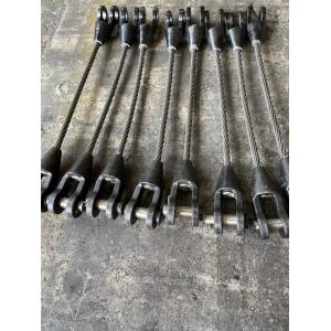 China Open Spelter Socket Steel Wire Sling Heavy Duty Forged on sale