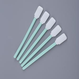 Lint Free Polyester Swab Stick Non Woven Head For Inkjet Printer Cleaning