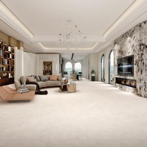 Glazed Concave And Convex Pattern Indoor Porcelain Tiles with Thinset Mortar Installation Method