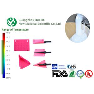 250 ℃ High Transparent Silicone Rubber , High Temperature Vulcanizing Silicone