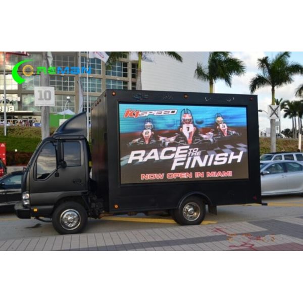 P8 SMD RGB Mobile Digital Billboard MBI5153 5124 IC Graceful Concise Appearence