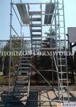 0.88m Width Ringlock Scaffolding System , Ring System Scaffold 3 Boards Equipped