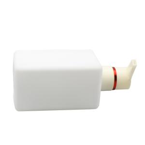 HDPE 400ml Square Body Lotion Hand Sanitizer Pump Bottles
