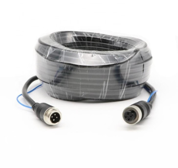 Quality GX12 4 Pin Aviation Cable For Truck Rear View Backup Camera System wholesale