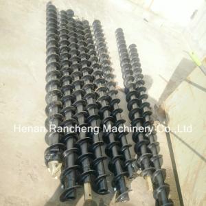 Spiral Drill Rod / Auger Drill Pipe For Water Drilling And Gas Coal Mine