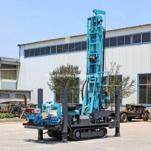 Bore Depth 280m Deep Rock Water Well Drilling Rig Machine With 70KW Engine