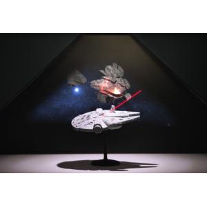 HD 1080P 32 Inch 3D Advertising Holographic Pyramid Diy For Watches, Toys