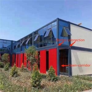 Galvanized Light Steel Frames Steel Structure Prefabricated Insulated Container