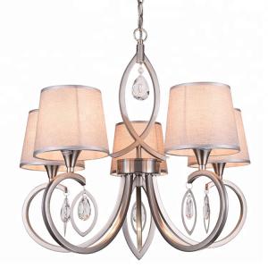 Modern chrome chandelier with Crystal indoor Dining room Project Lighting (WH-MI