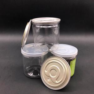 100ml Plastic Cookie Jar For Food With Pull Up Ring