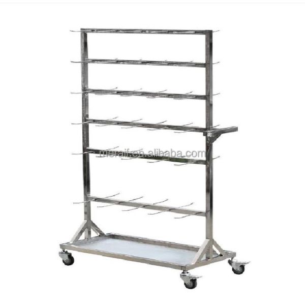 Quality Stainless Steel SMT Reel Shelving Trolley ESD SMT Reel Storage Cart with best price wholesale