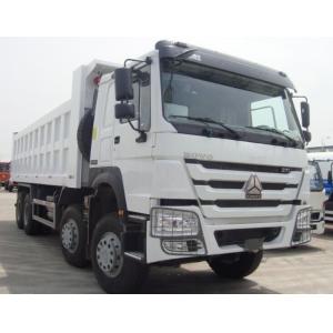 China Supply HOWO Heavy Duty 371HP Cargo 8*4 HOWO 12 Wheel Dump Tipper Trucks Transpot on sale