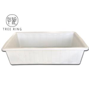 380L Rotomolding Plastic Rectangular Hydroponic Grow Tanks With Growing Bed