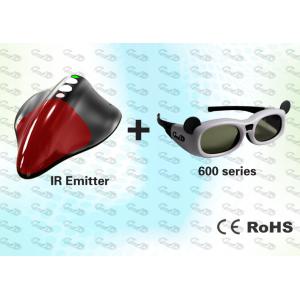 External 3D Shutter Glasses and SYNC Emitter for PC