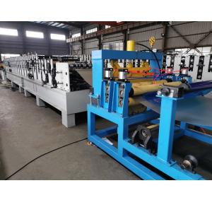 30M / Mins Roofing Sheet Roll Forming Machine 0.8mm PPGI GI Galvalume Triple