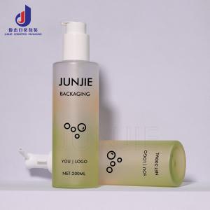 China 200ml Plastic Pet Toner Bottle for Shampoo Skincare Lotion Empty Containers Screw Cap Seal Screen Printable Eco-Friendly on sale