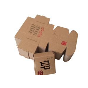 Handmade Mini / Small Rigid Kraft Boxes , Pretty Kraft Window Boxes For Soap