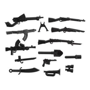 Cheap WW2 Japanese soviet soldier US army mini figure military weapons gun toy building blocks for sale