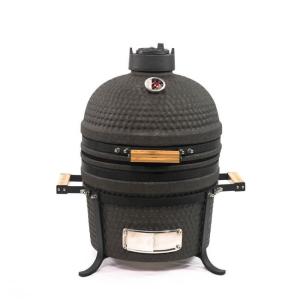 Cheap Garden Middle Charclal Dark Grey 15 Inch Kamado Grill for sale