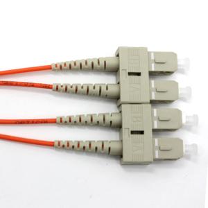 OM1 OM2 OM3 OM4 LC LC Duplex Fiber Optic Patch Cord PVC LSZH 1M 3M 5M