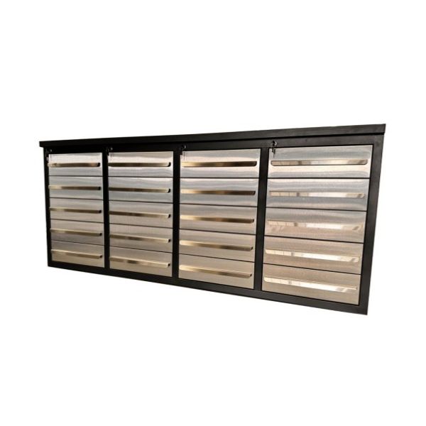 Cold Rolled Steel 20 Drawer Tool Cabinet for Organization of Workshop and Garage