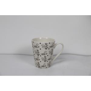 Ceramic Drinkware 310cc Ceramic New Bone China Mug with Customized Decals Design