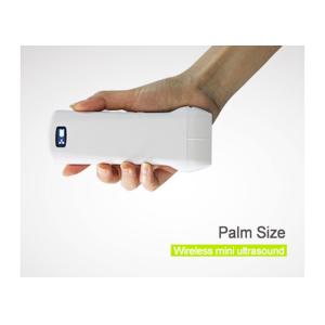 Color Convex Wireless Ultrasound Probe 192 Element Ipad Iphone Android Portable