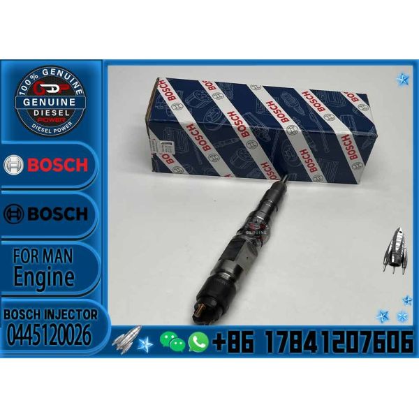 Quality Common Rail Fuel Injector F00RJ01159 0445120024 0445120026 0445120027 For MAN wholesale