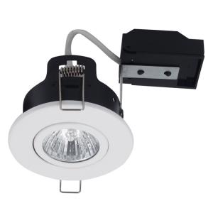 China Tiltable Fire Rated GU10 Downlight Fixture 90 Minutes Fire Protection on sale