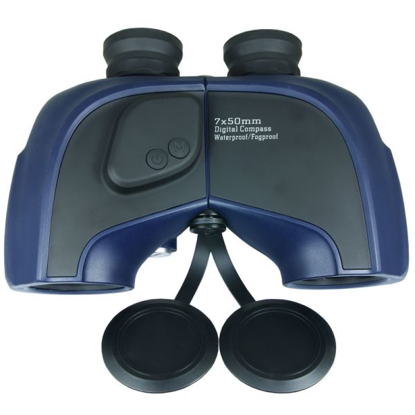 7x Magnification 7x50 Water Resistant Binoculars Marine Digital Compass