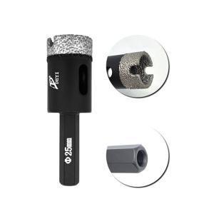 25mm Hexagon Shank Diamond Drill Core Bit Marble Tile Dry