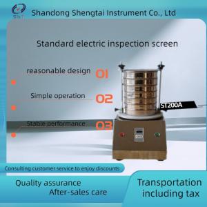 Cheap Standard electric inspection screen ST-200A powder grading and powder filtration integrated for sale